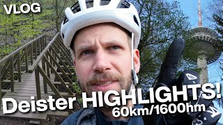 Sightseeing im Deister Wir testen Produkte  Specialized Prevail ClipClap Cyclite Bagpack und DJI [upl. by Johnette]