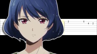 Domestic Girlfriend  Opening  Kawaki wo Ameku Easy Guitar Tabs Tutorial [upl. by Rodrique]