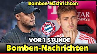 🚨Bombe Nachrichten hat alle überrascht AKTUELLE NACHRICHTEN VOM FC BAYERN MÜNCHEN [upl. by Kamaria]