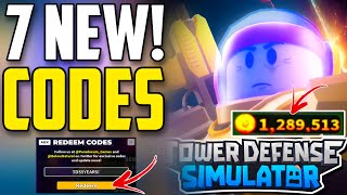 UPDATE NEW CODES⚠️TOWER DEFENSE SIMULATOR ROBLOX CODES 2024 TDS CODES 2024TOWER DEFENSE CODES [upl. by Lilybelle]