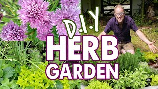 DIY Easy Herb Garden for Beginners [upl. by Osman189]