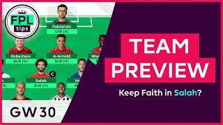 FPL TEAM SELECTION GW30  Liverpool Defence Doubleup  Gameweek 30  Fantasy Premier League [upl. by Sukhum]