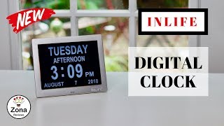 INLIFE ❤️ Extra Large Digital Clock  Review ✅ [upl. by Razaele]