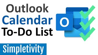 How to Use Outlook Calendar as a ToDo List Tips amp Tricks [upl. by Aniral]