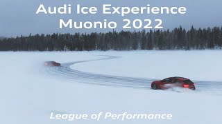 Audi Ice Experience  Muonio Finland 2022  RS4 B9 [upl. by Dorree]