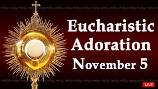 Powerful Eucharistic Adoration I Tuesday November 5 2024 I 300 Pm [upl. by Tteve640]