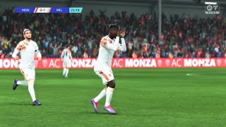 AC Monza vs AC Milan [upl. by Mastic]