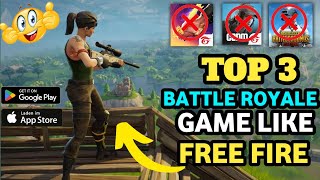 TOP3 Battle Royale gemes✅New games for Android 2024of the best games 👾 [upl. by Ailama564]