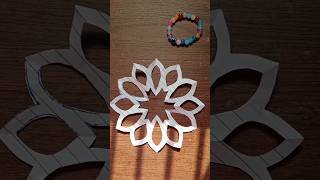 DIY paper snowfall diy shorts paperart craft [upl. by Schramke]