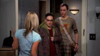 TBBT Leonard and Sheldon meet Penny and Alicia [upl. by Anitnegra]