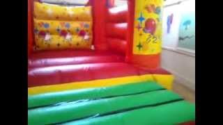 Commercial Bouncy castle for sale like new £650 includes fan2014 model [upl. by Axia]