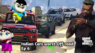 GTA5 Shinchan Offroad With Indian Cars To Make Franklin Jealous 😨Shinchan become boy Ps Gamester [upl. by Shelley]