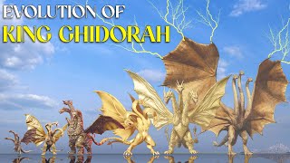 EVOLUTION OF KING GHIDORAH GODZILLA vs GHIDORAH Comparison KingGhidorah [upl. by Akehsar721]