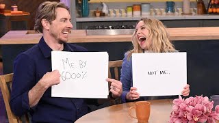 How Well Do Kristen Bell  Dax Shepard Really Know Each Other [upl. by Stavros]