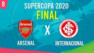 SUPERCOPA 2020 AO VIVO FINAL 2 VOLTA  ARSENAL X INTERNACIONAL [upl. by Loretta]