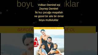 Volkan Demirel eşi Zeynep Demirel İki çocuğu maşallah ne güzel bir aile bir ömür boyu mutluluklar [upl. by Llertnod933]