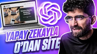 YAPAY ZEKAYLA 0DAN WEB SİTESİ YAPMAK [upl. by Yvette]