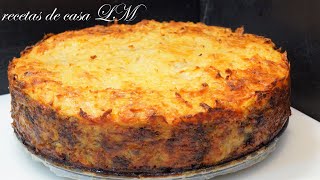 PASTEL DE CARNE TAN FÁCIL Y RICO QUE TE SORPRENDERÁS [upl. by Maurita945]