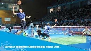 Highlights Day 3 European Badminton Champioship Huelva 2018 [upl. by Candis511]