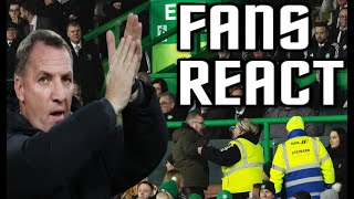 OLD FIRM FANS REACT TO CELTIC DEFEAT AGAINST HEARTS celtic rangers [upl. by Folsom374]