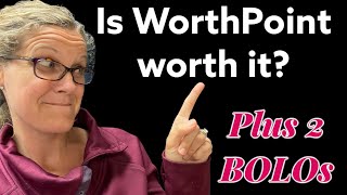 Is WorthPoint worth it I show you 2 examples in this video BOLO items on ebay [upl. by Gutow]