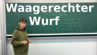 Waagerechter Wurf [upl. by Rimidalv]