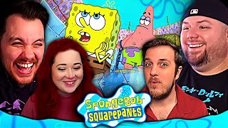 We Watched Spongebob Season 2 Episode 11 amp 12 For The FIRST TIME Group REACTION [upl. by Gwenny]