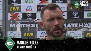 Markus Kolke über WerderWechsel Rolle als Nr 3 amp sich als Typ „Bin nicht das größte Aschloch“ [upl. by Thompson]