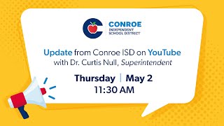 Conroe ISD Live Update  May 2 2024 [upl. by Glynn]