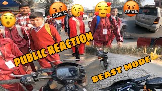 PUBLIC REACTION 😎BS4BS6 POWER🫨TOP SPEED entertainment bikelover z900 😎🫡 [upl. by Aneetak]