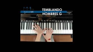 TEMBLANDOHombres GTutorial piano [upl. by Lurie]