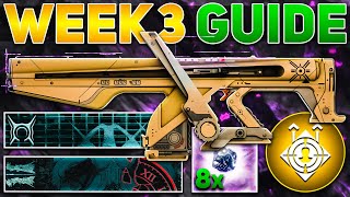 Encore Exotic Mission Week 3 Guide Onslaught Secret Chest amp Emblems  Destiny 2 The Final Shape [upl. by Estelle126]