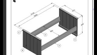 BOUWTEKENING STEIGERHOUTEN MEUBELEN [upl. by Eicul]