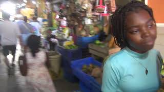 Local market in Higüey Dominican Republic [upl. by Adnawahs63]