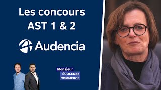 AUDENCIA  Les CONCOURS AST 1 amp 2  2023 [upl. by Pouncey842]