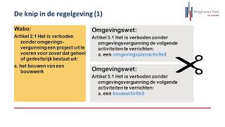 College omgevingsvergunning onder de Omgevingswet [upl. by Tutto]