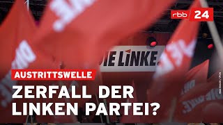 Berliner Linke in der Krise Droht der Zerfall der Partei [upl. by Byrdie]