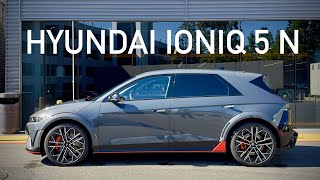 2025 Hyundai Ioniq 5 N US Spec first road video  0100 kmh acceleration [upl. by Kalagher932]