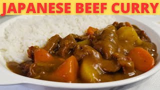 JAPANESE BEEF CURRY  Japanese Golden Curry  With S amp B Japanese Curry Mix  Beef Curry [upl. by Peace]