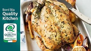 Roast Chicken with Herby Butter [upl. by Nunnery852]