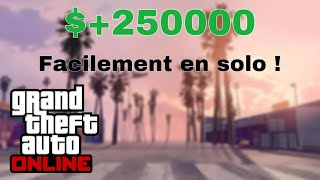 Astuces pour gagner de largent facilement en solo dans GTA 5 Online 2024  Devenez riche rapidement [upl. by Swisher]