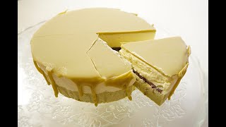 Ricetta Torta bavarese al pistacchio  Bavarian pistachio cake recipe ASMR cakeshare [upl. by Jallier]