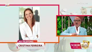 Cristina Ferreira «A primeira novidade da Era Cristina» ​ Você na TV [upl. by Hsinam]