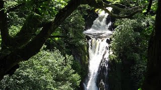 Mynach Falls Wales [upl. by Anahpets]