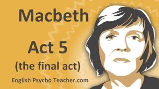 Macbeth Act 5 Summary with Key Quotes amp English Subtitles [upl. by Archibald732]