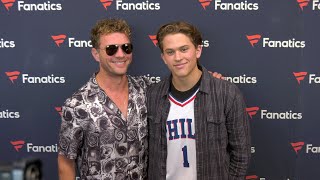 Ryan Phillippe Deacon Reese Phillippe “Michael Rubin’s Fanatics Super Bowl Party” Red Carpet [upl. by Brathwaite]