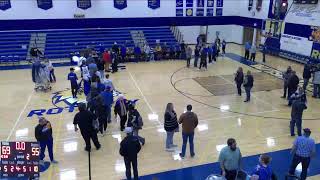 Rothsay High School vs Ashby High School Boys Varsity Basketball [upl. by Leroi]