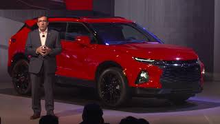 2019 Chevy Blazer reveal event [upl. by Neirbo]