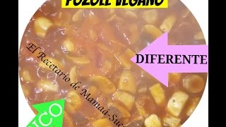 🍅 POZOLE VEGANO DIFERENTE PERO MUY RICO  Tip 🍲 [upl. by Kenison]