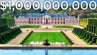 Touring the MOST EXPENSIVE HOUSE in the World  Normandy France [upl. by Ellesirg]